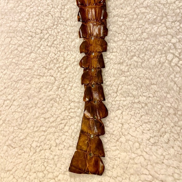 Massimilliano Musina Genuine Nile crocodile belt - Picture 3 of 6